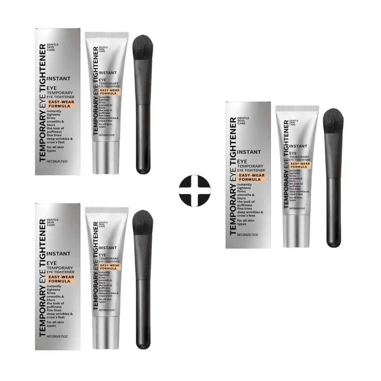 Instant Firming Eye Cream with Brush – 20g Eye Contour Eye Contour Cream Oasis Select Buy 2 Get 1 Free