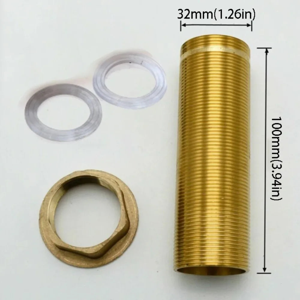 Brass Faucet Extension Nut M32 Tap Repair Kit | 60–150mm