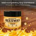 Natural Beeswax Wood Polish & Restoration Kit with round Sponge for Furniture Floors Guitars - Scratch Repair Set Oasis Select Default Title