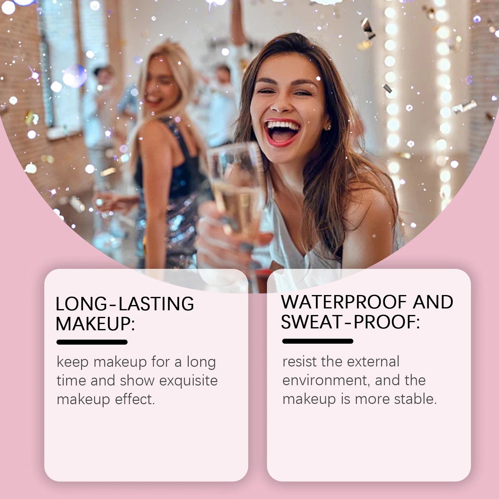 Hoygi Flash Setting Spray Oil Control Waterproof Sweat Proof Long-Lasting Base Makeup for Body Charming Face Fixer Make up Spray Oasis Select
