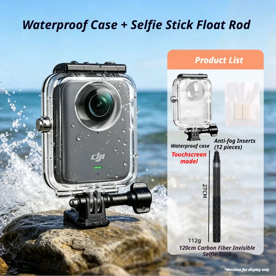 DJI Osmo 360 Waterproof Diving Case – 6M Underwater Protection
