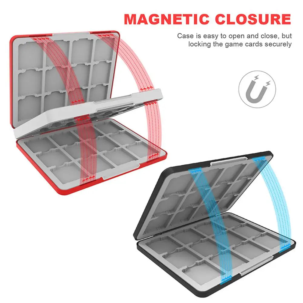 48-in-1 Nintendo DS & 3DS Game Card Case | Magnetic Storage