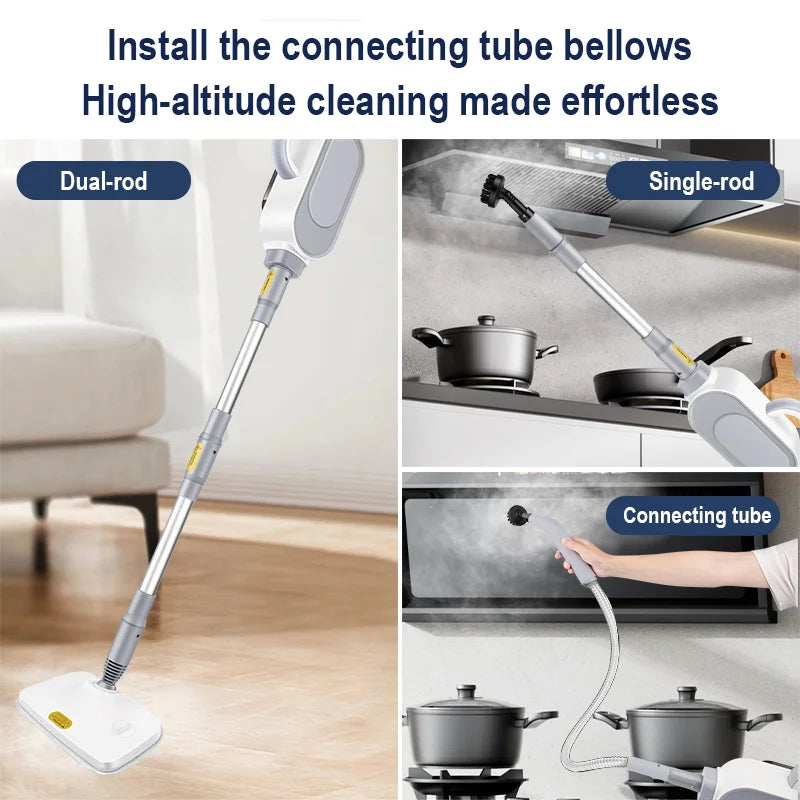 GUOHE 220V Handheld Steam Cleaner & Floor Mop | 1400W