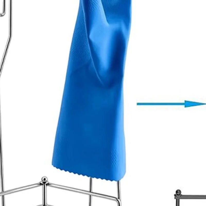 Foldable Kitchen Glove Holder & Drying Drain Rack