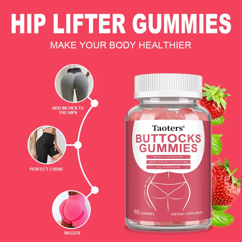 Curve Enhancement Gummies – Body Firming & Shaping | 60 Capsules