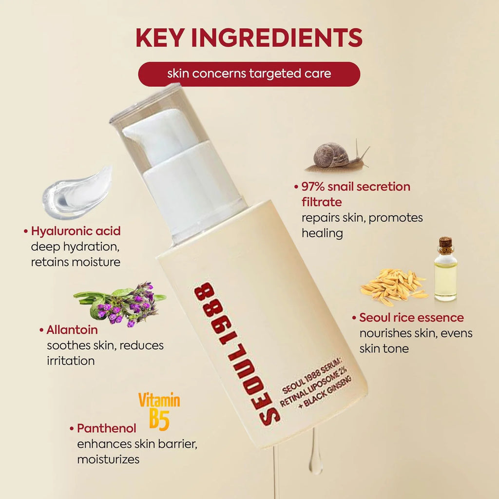 Seoul 1988 Black Ginseng & Nicotinamide Serum – Dark Spot