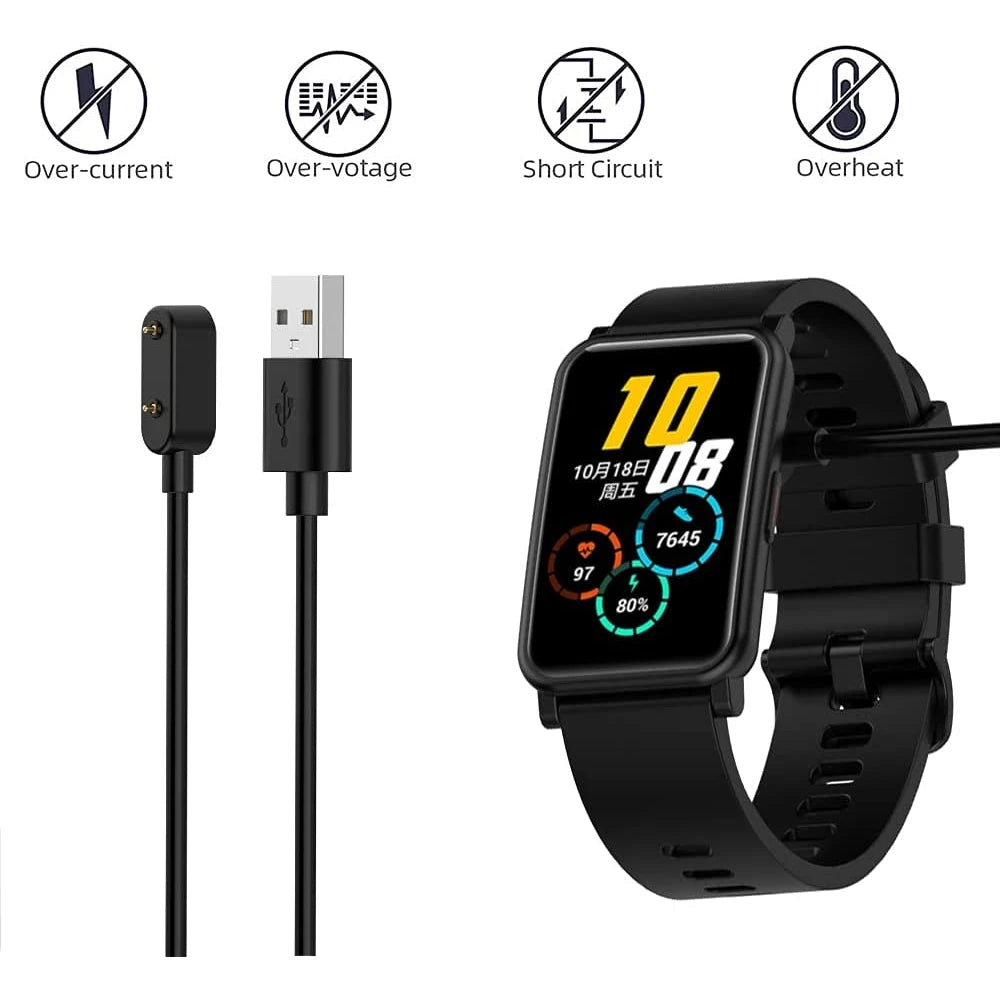USB Charger Cable for Huawei Band 10/9/8/7/6 & Watch Fit 3/2 Smartwatch Charger Cable Oasis Select