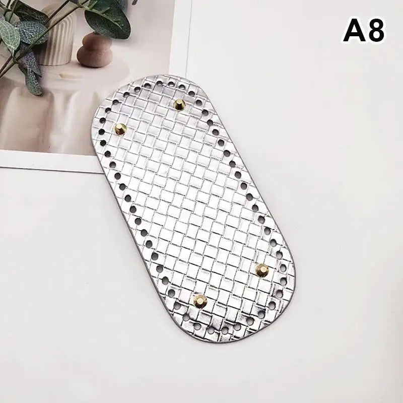 PU Leather Bag Base 22x10cm | DIY Crochet Purse Bottom DIY Bag Base Oasis Select A8