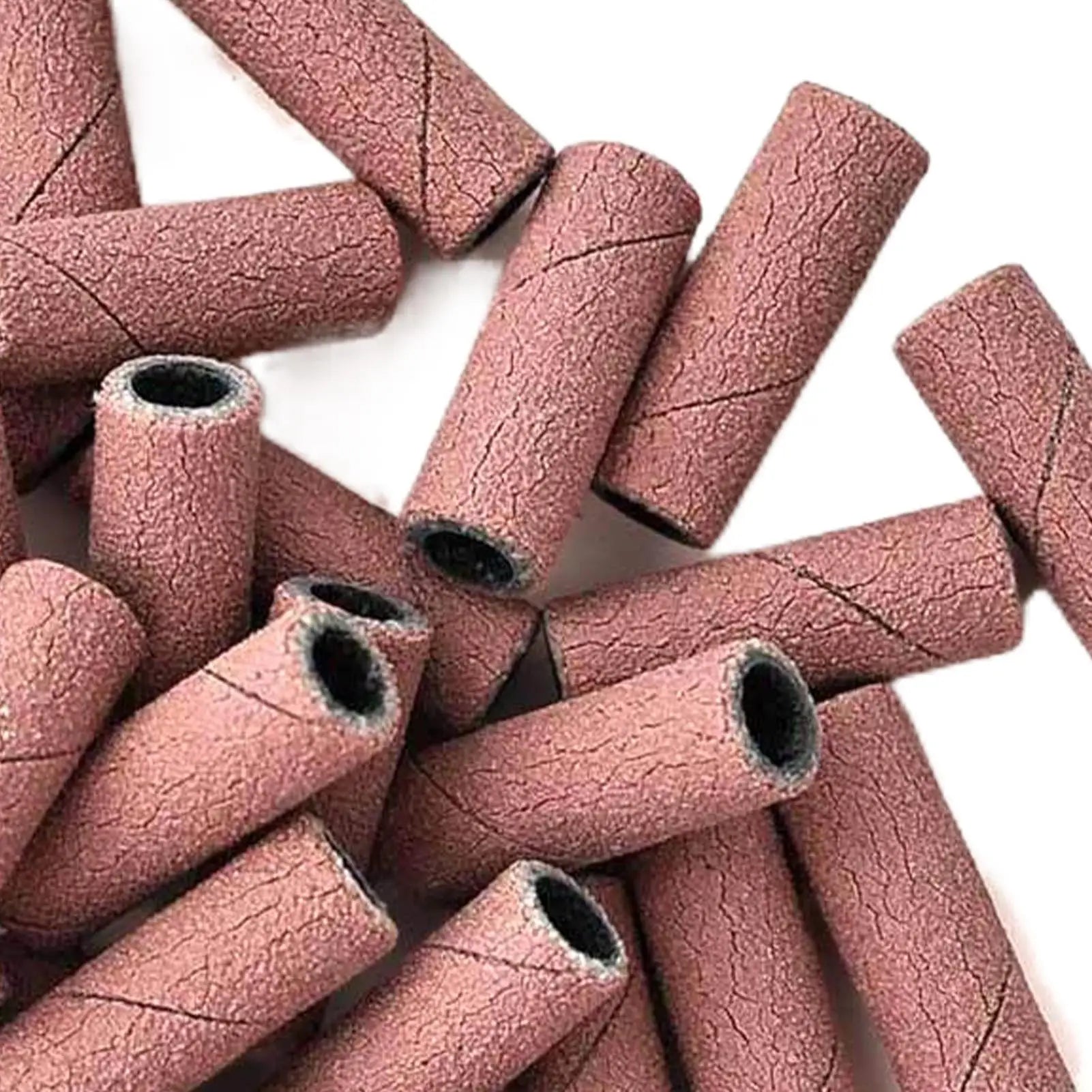 50pcs Nail File Sanding Bands Nail Drill Bits Sanding Bands for Electric Machine File Grinder Sand Band Nails Gel Polish Remove Oasis Select