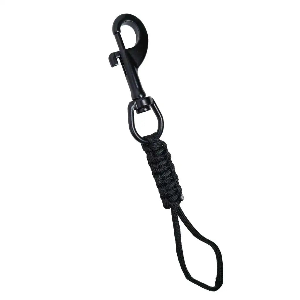 1Pc Dive Camera Lanyard with 316Stainless Steel Hook For Diving Scuba Gear Underwater Camera Dive Light Torch SMB Oasis Select black