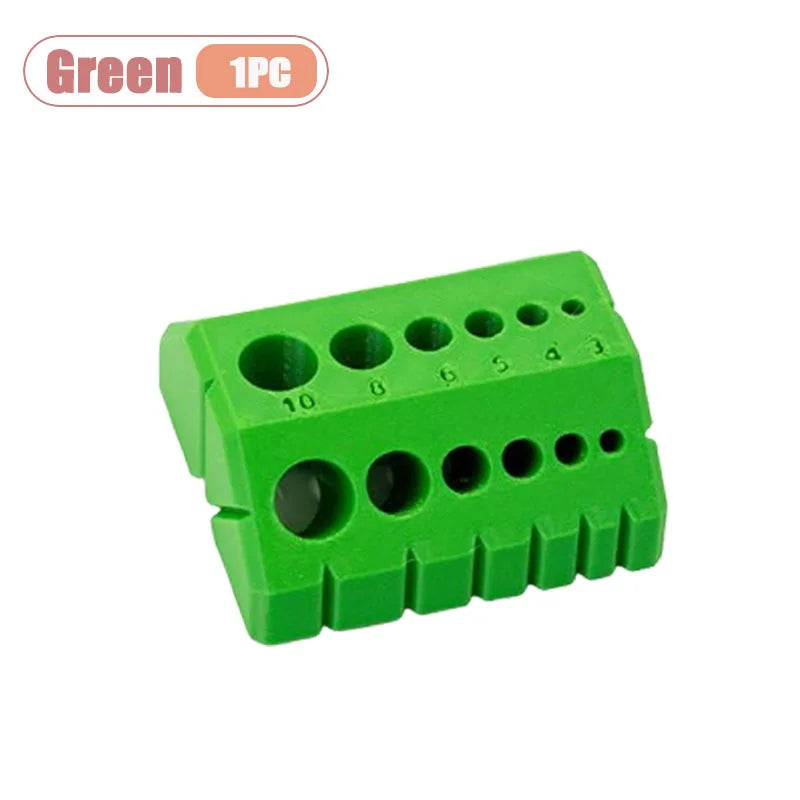 1-20PCS 3D Printed Drill Guide Tool Portable Drill Bit Alignment Jig for Woodworking Precise Positioning DIY Woodworking Helper Oasis Select Green-1PC