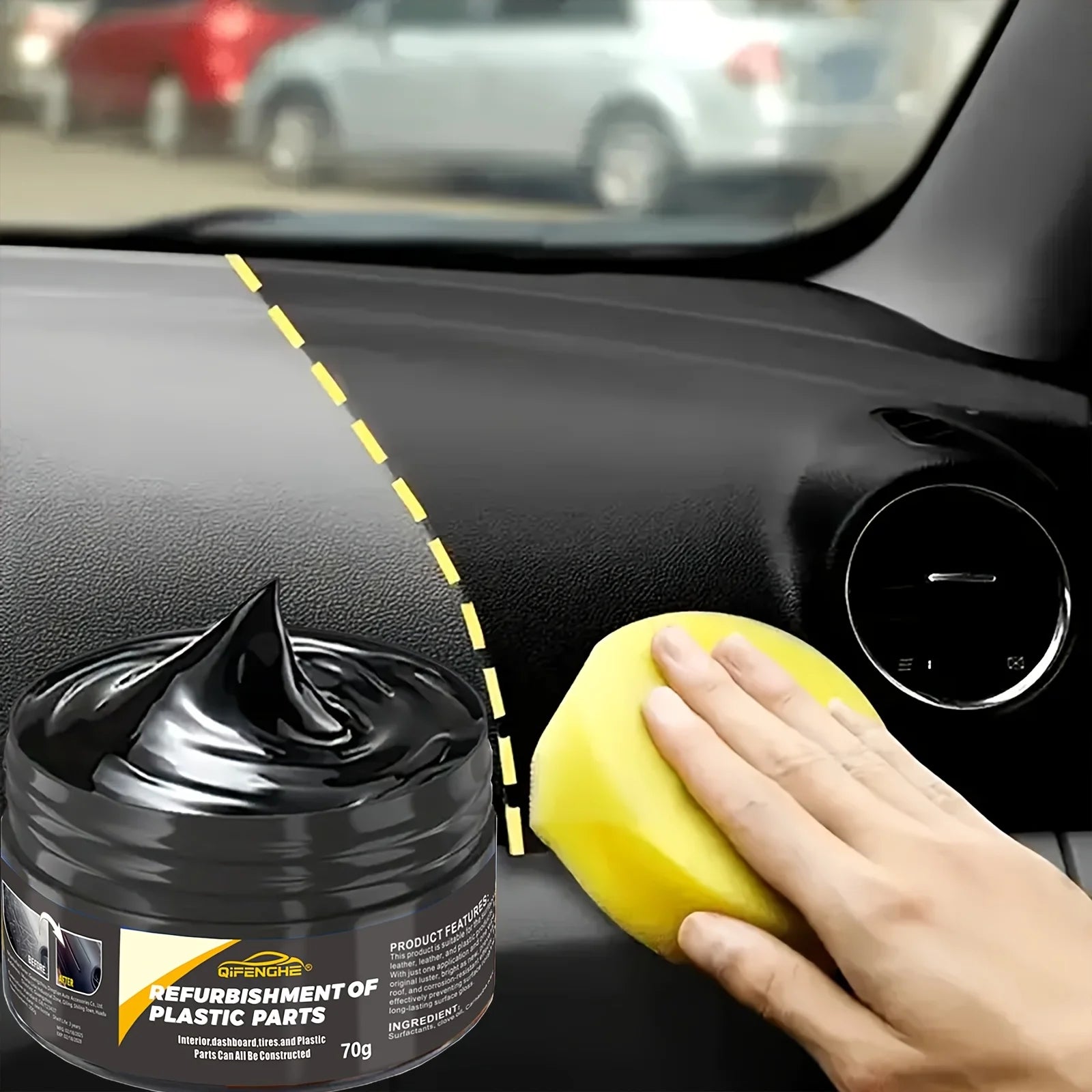 Car Plastic Restorer – Polishing Wax & Scratch Repair Cream Car Plastic Restorer Oasis Select