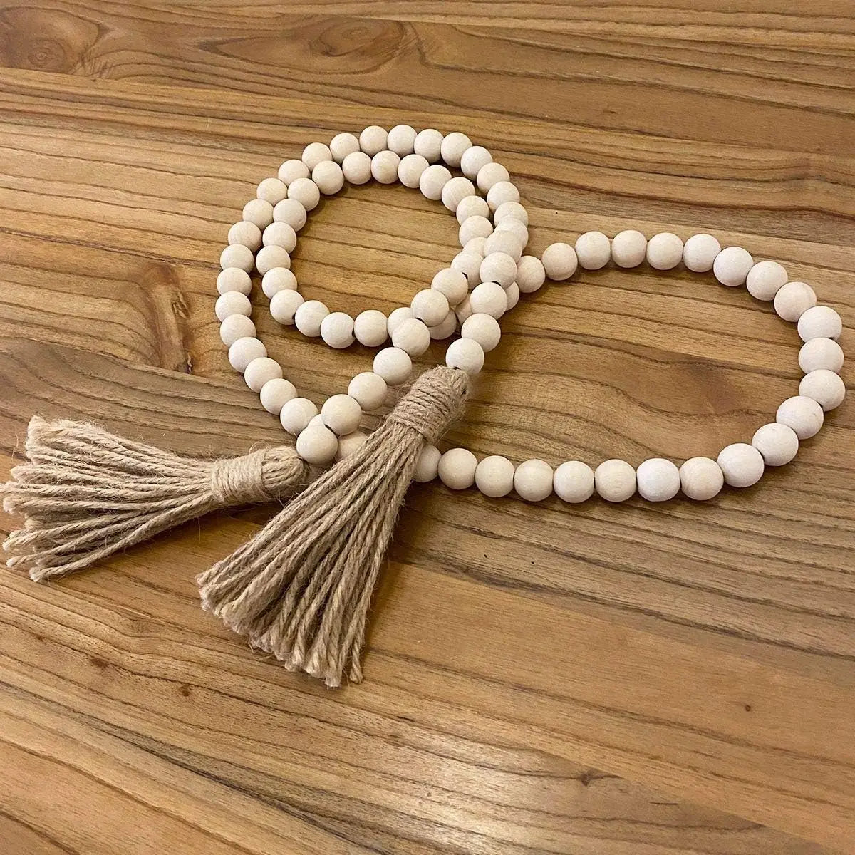 30-400pcs wooden beads round separator wooden balls 20/30/40 mm lead-free beads for jewelry making DIY handmade accessories Oasis Select
