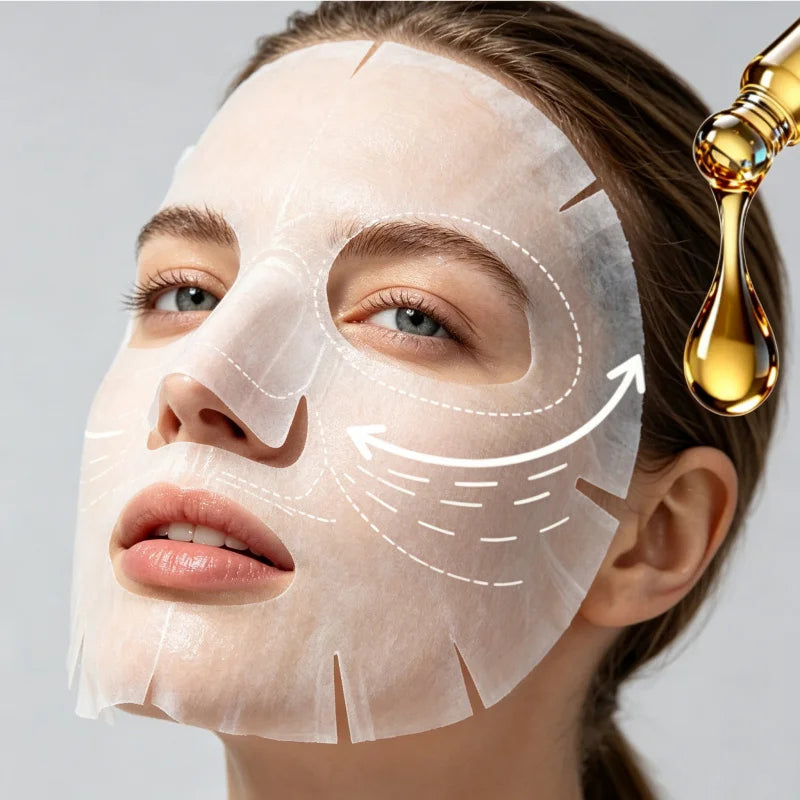 DR.DAVEY Collagen Moisturizing Face Mask – 10 Sheets