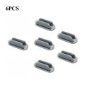 3/6Silicone Pen Holder Desktop Storage, Upgraded Self-adhesive Elastic Pen Holder, Suitable for Office, School, Classroom Walls Oasis Select Grey 6PCS