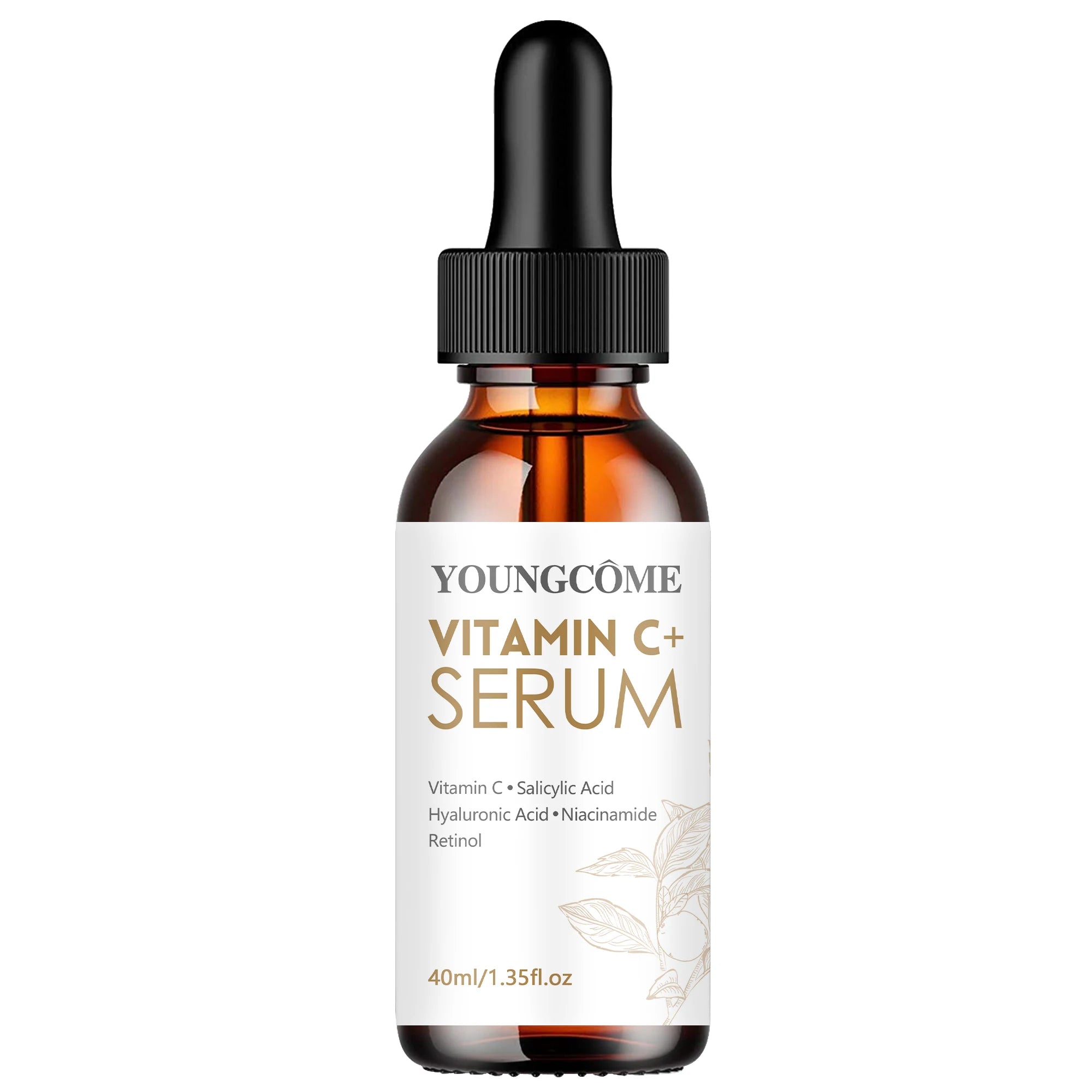 YOUNGCOME Vitamin C & Hyaluronic Acid Face Serum 40/60ml Vitamin C Face Serum Oasis Select 40ML