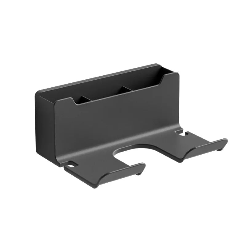 Hair Dryer Holder Wall Mounted Wall Dryer Cradle white black greyHairdryer Blow Dryer Organizer for Bathroom Bathroom Shelves Oasis Select