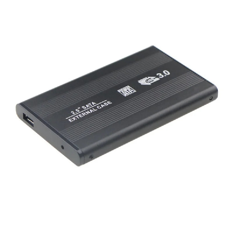 2.5-inch USB3.0 Mobile Hard Drive Case Aluminum Alloy SSD Solid-State Notebook Hard Drive Case With USB3.0 Cable Oasis Select Black