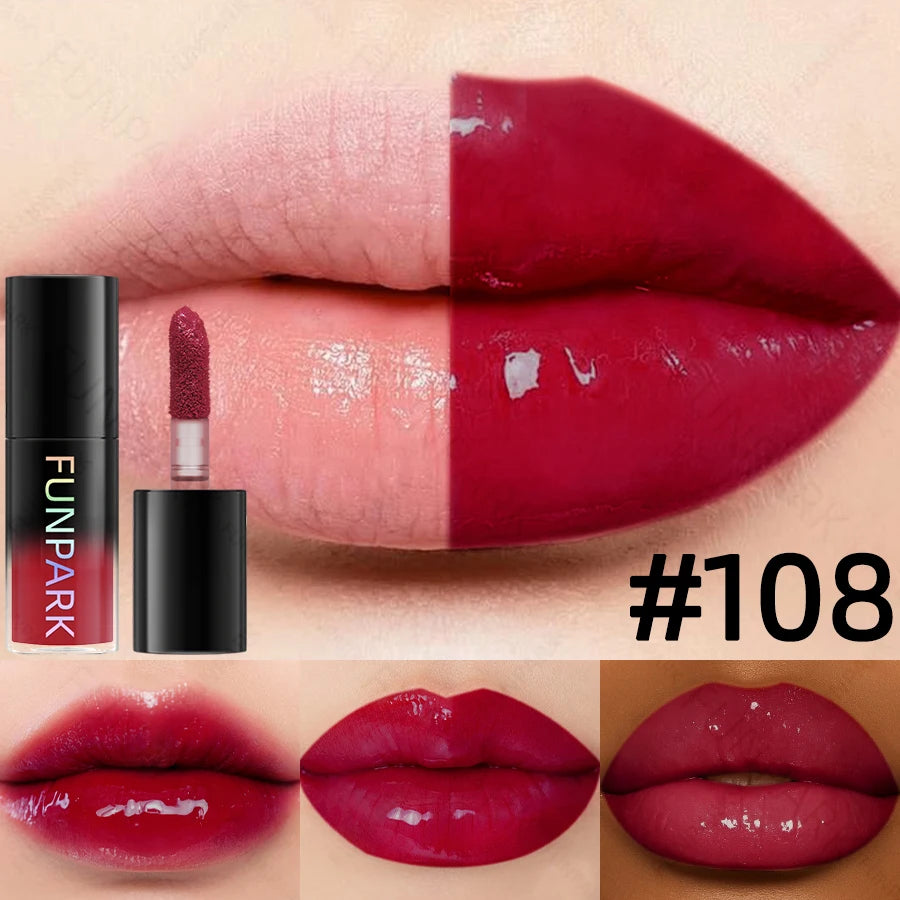 FUNPARK Moisturizing Lip Gloss – 15 Colors, High Pigment Lip Oil