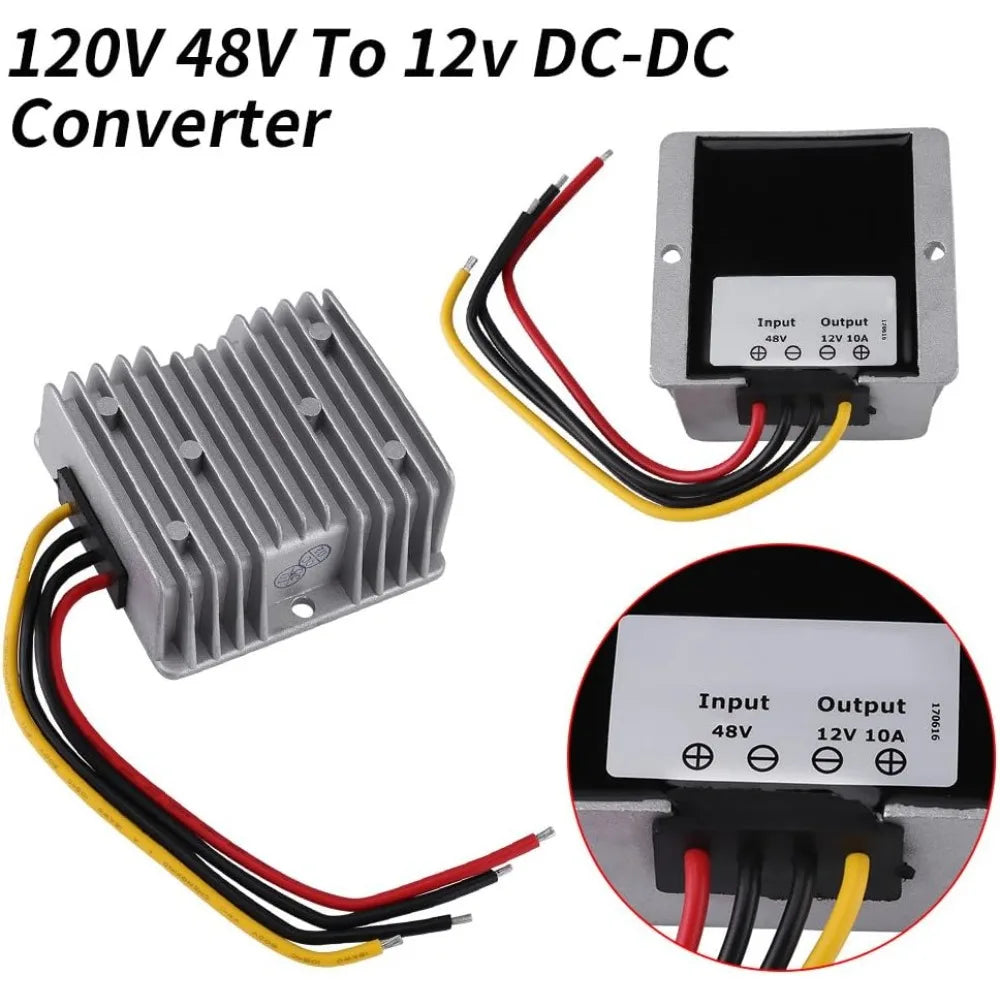 DC to DC Converter 48V to 12V Voltage Step Down Power Source 10A 120W Oasis Select