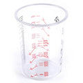 10Pcs 600ml Plastic Paint Mixing Cups Mixing Pot Paint Mixing Calibrated Cup Oasis Select One Size