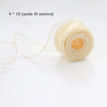 10yards Roll Silk Ribbon 40mm Satin Ribbon Organza Ribbons Gift Wrapping Handmade Wedding Birthday Party Decor Bow Diy Craft Oasis Select Yellow 10Yards