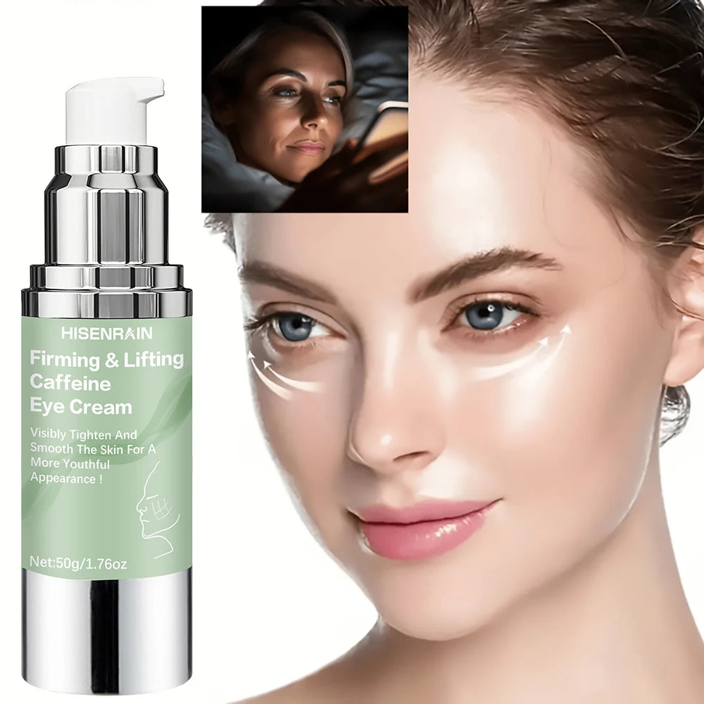 HISENRAIN Caffeine Eye Cream 50g – Firming, Lifting & Hydrating Eye Cream Oasis Select
