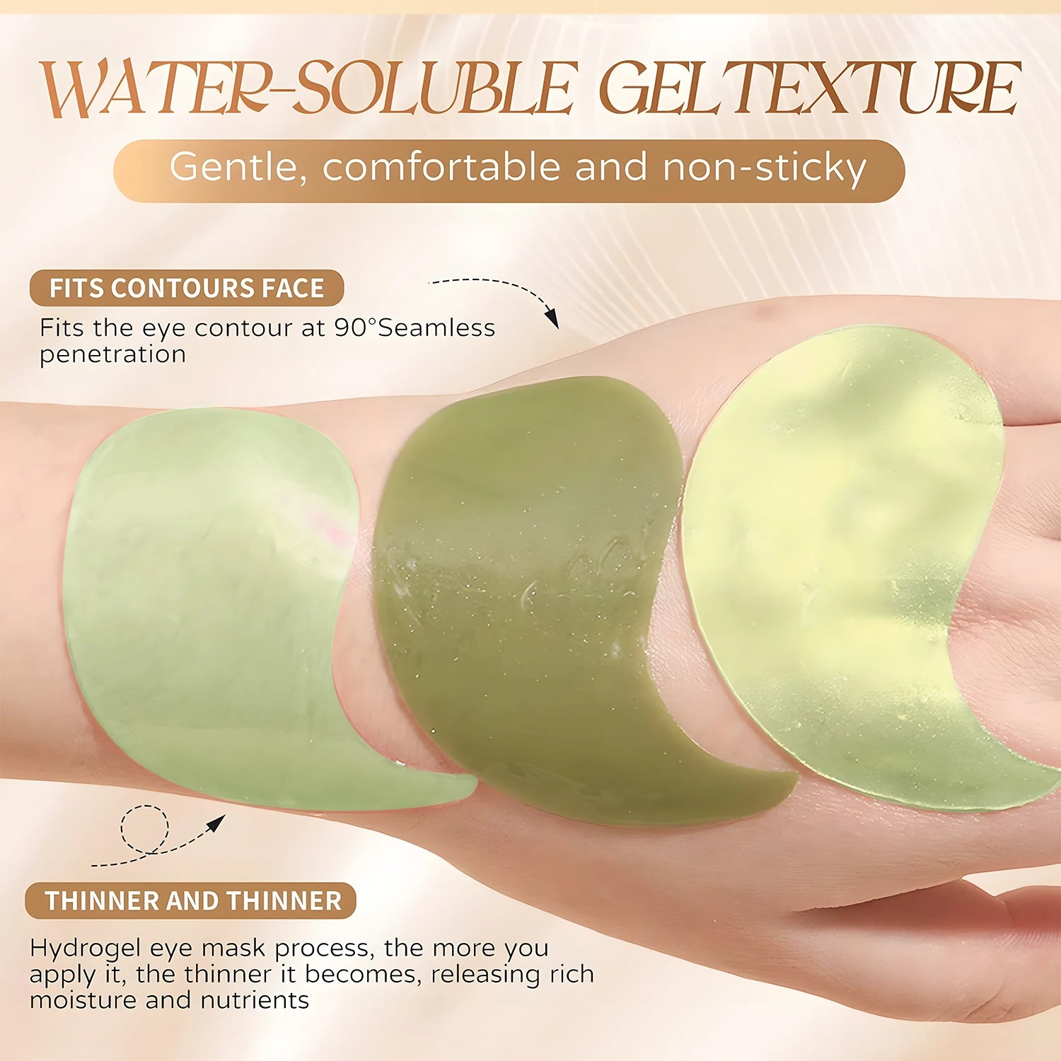Seaweed Collagen Eye Mask 60 Pcs – Dark Circles & Fine Lines Eye Mask Patches Oasis Select