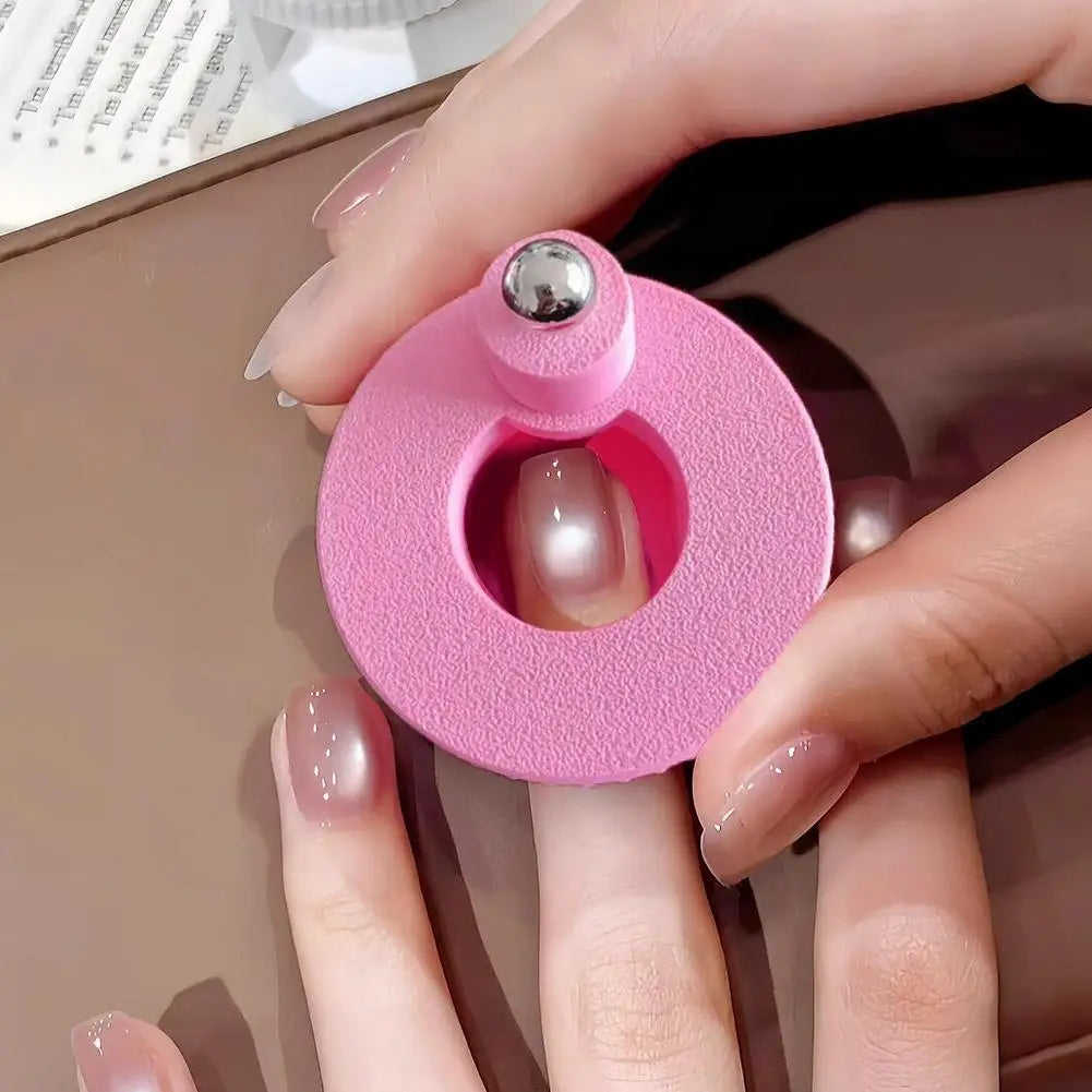 Rotating Cat Eye Nail Magnet Tool – Wide Beam Glass Bead Effect Nail Art Magnet Tool Oasis Select