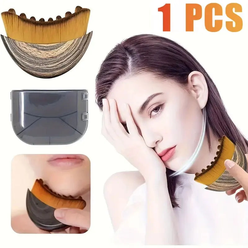 Lymphatic Contour Face Brush,Chin &Jawline Sculpting,Drainage Massager for Face,Ergonomically Designed to Fit The Skin Precisely Oasis Select