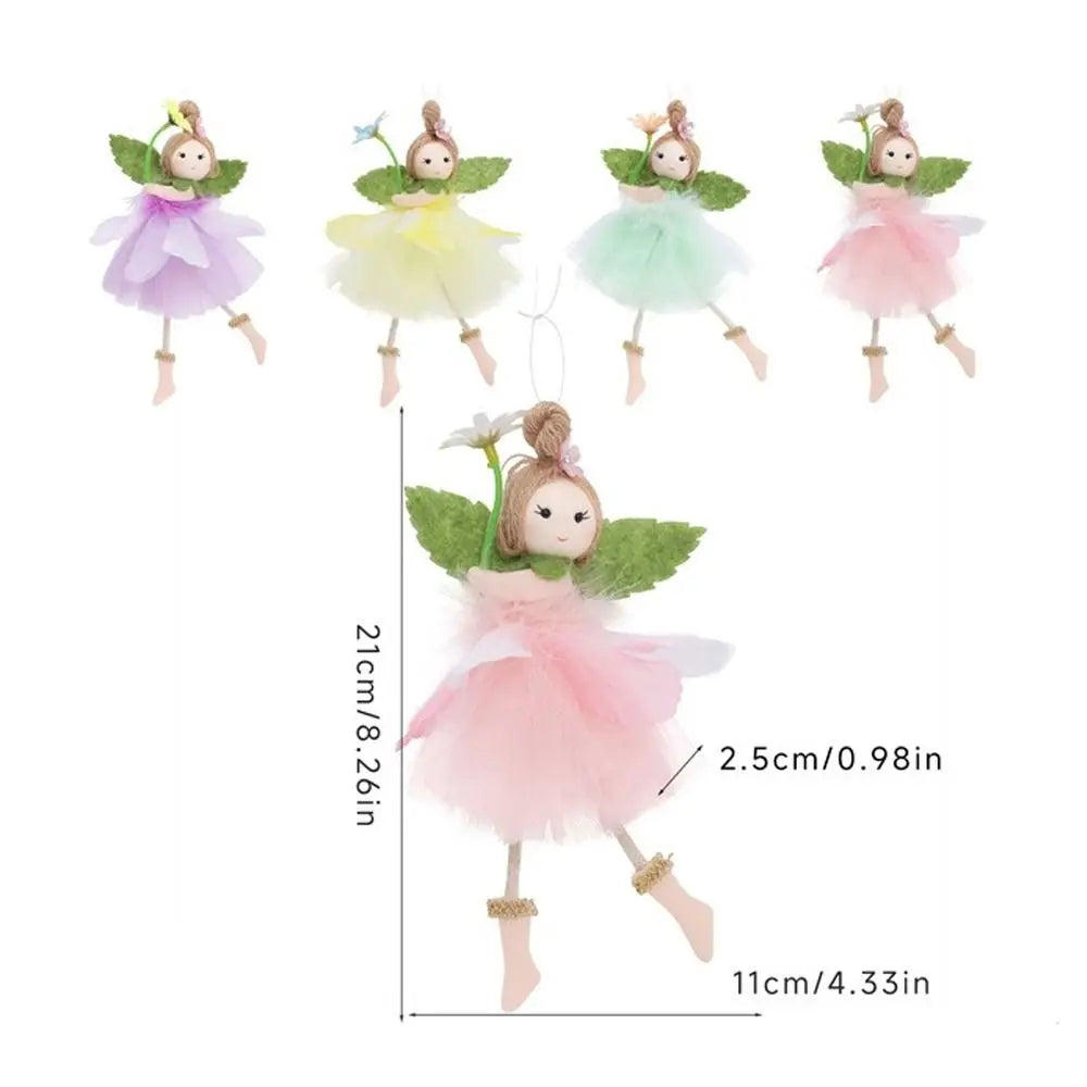 Flower Fairy Ornament Pendant – Handmade Spring Easter Decor