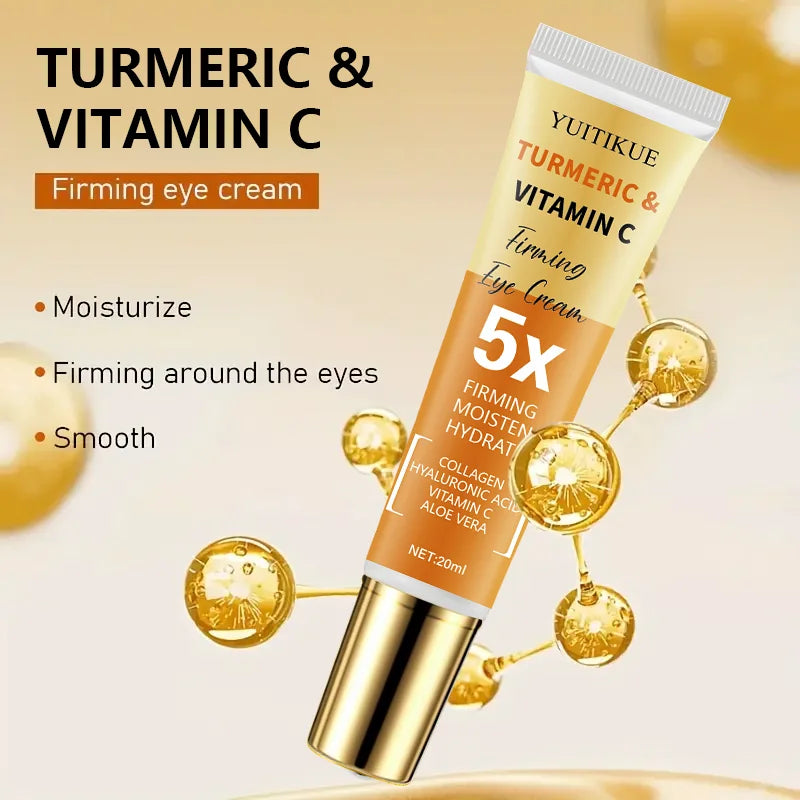 Turmeric Vitamin C Eye Cream – Dark Circles & Firming 20ml
