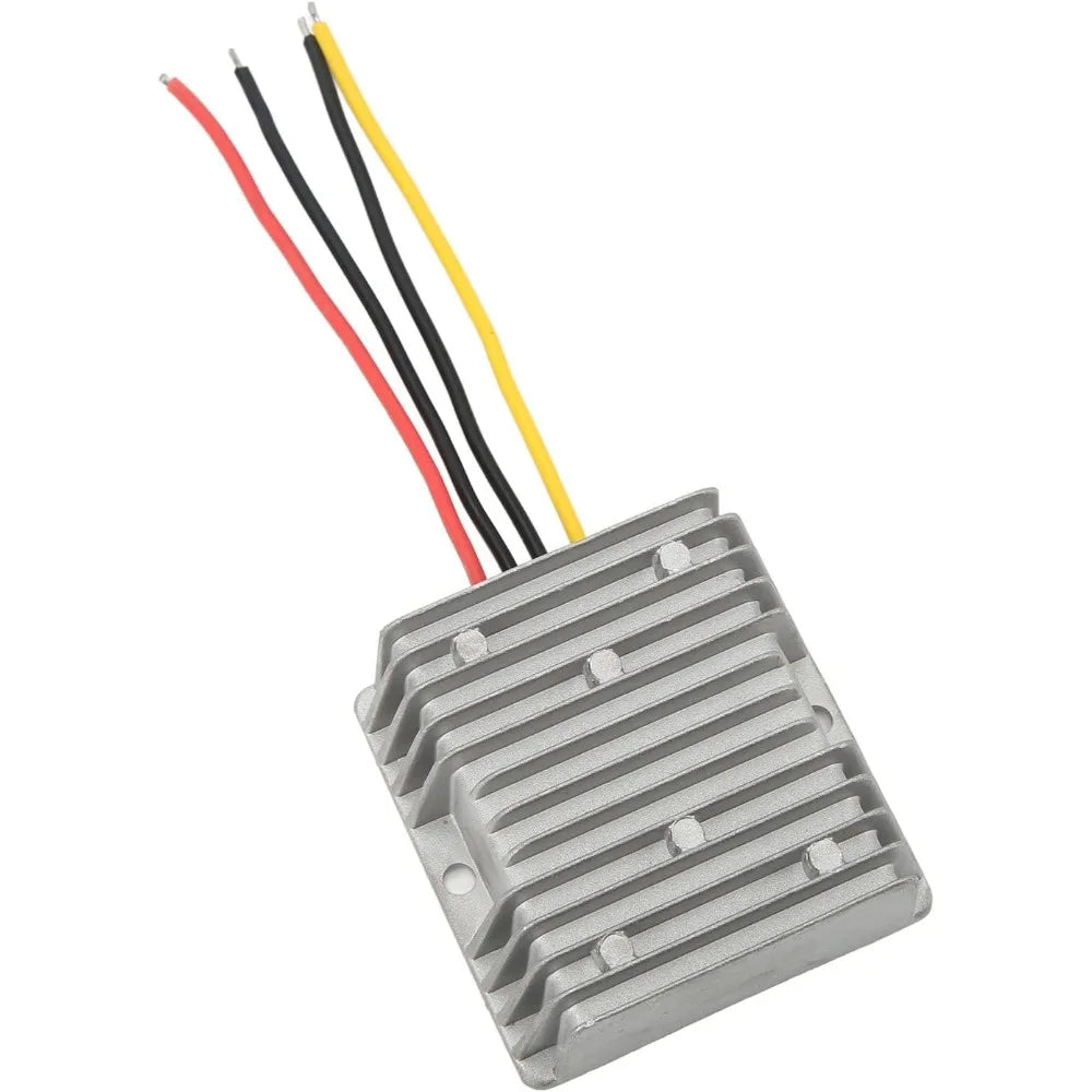 DC to DC Boost Converter 12V Step Up to 15V 10A 150W Waterproof Aluminum Shell Boost Converter Module for Car LED Strip Motor Oasis Select