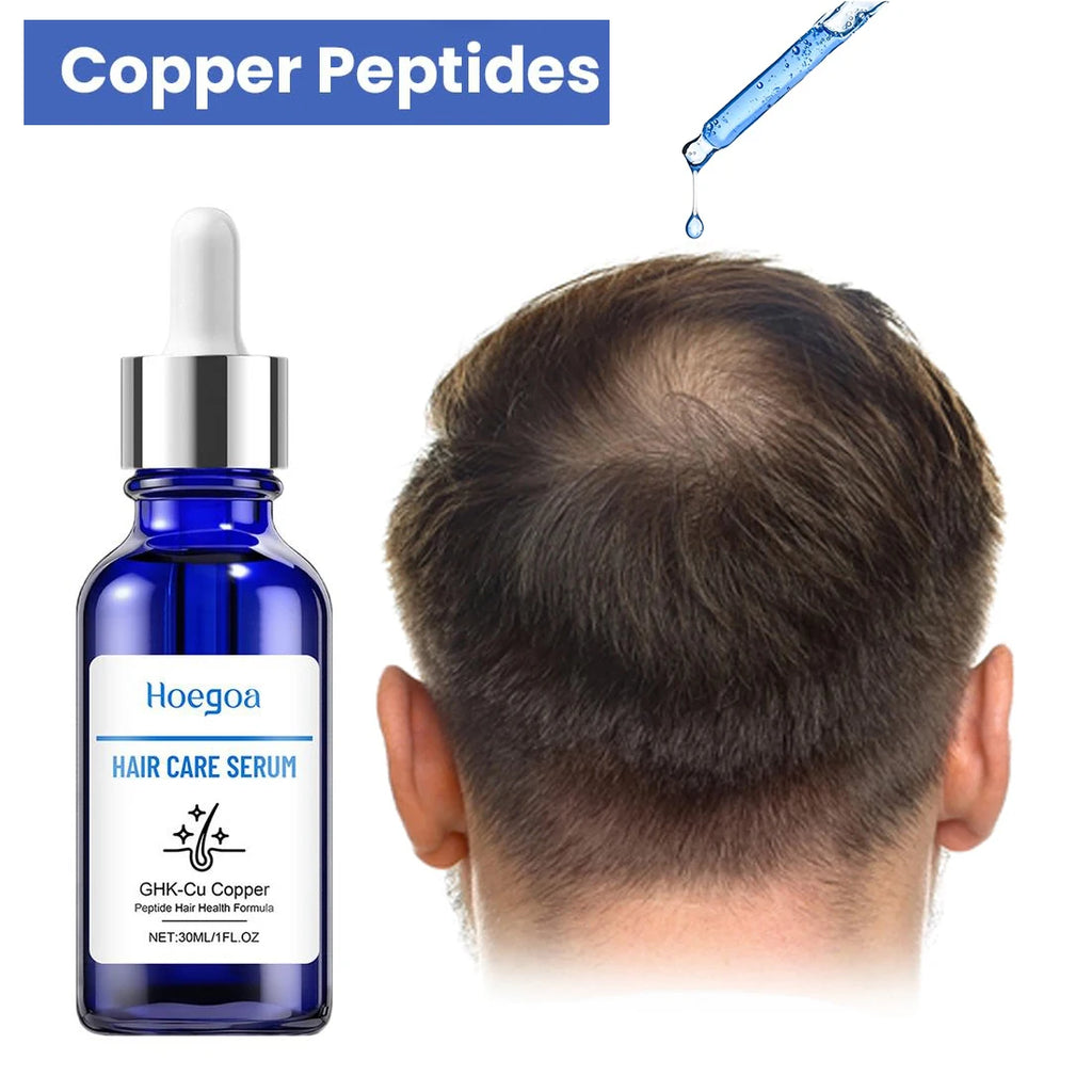 GHK-Cu Copper Peptide Hair Growth Serum 30ml – Anti-Loss Hair Growth Serum Oasis Select