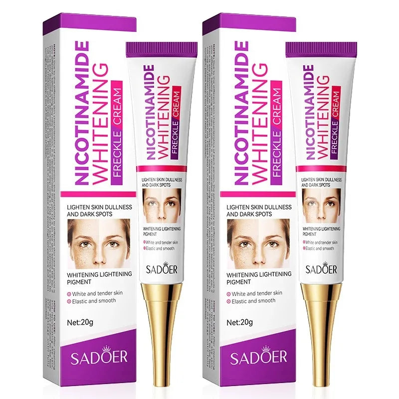 SADOER Freckle Removing Cream Nicotinamide Face Cream for Faical Moisturizing Nourishing Hydrating Firming Spot Facial Creams Oasis Select 2pcs