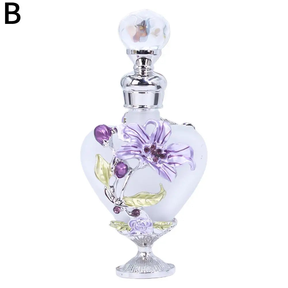 Crystal Vintage Style Perfume Bottle Refillable Perfume Atomizer Perfume Dispensers For Beauty Salon Arab Style Oasis Select L 10ml