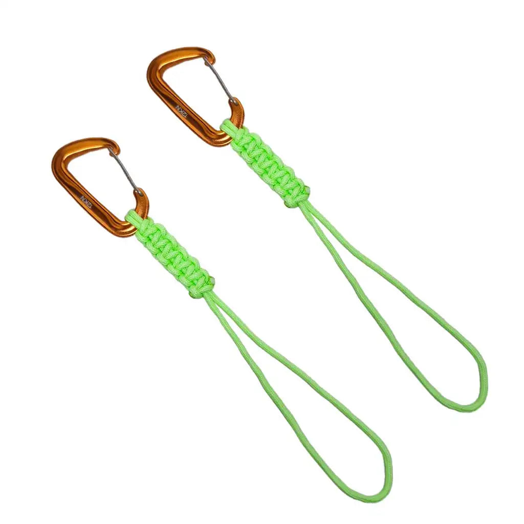 Scuba Diving Safety Anti-Loss Tether For Dive Light Torch Camera Dive Luminous glow Lanyard with 12KN Snap Hook Oasis Select Orange2pcs
