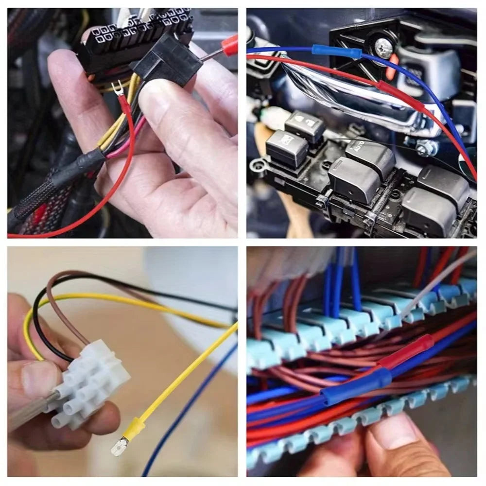 280-Piece Insulated Crimp Terminal & Wire Connector Set Crimp Terminal Kit Oasis Select