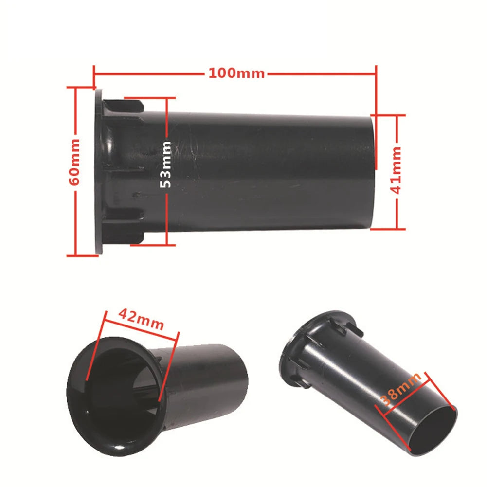 Sound Quality Bass Subwoofer Tube Bass Subwoofer Tube ABS Port Open Hole Easy Installation Enhanced Sound Quality Oasis Select Hole Diameter 53mm