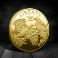 Souvenir Coin American Eagle of Liberty Commemorative Coin Double Eagle Lucky Gold Silver Coin Commemorative Medal Oasis Select Gold
