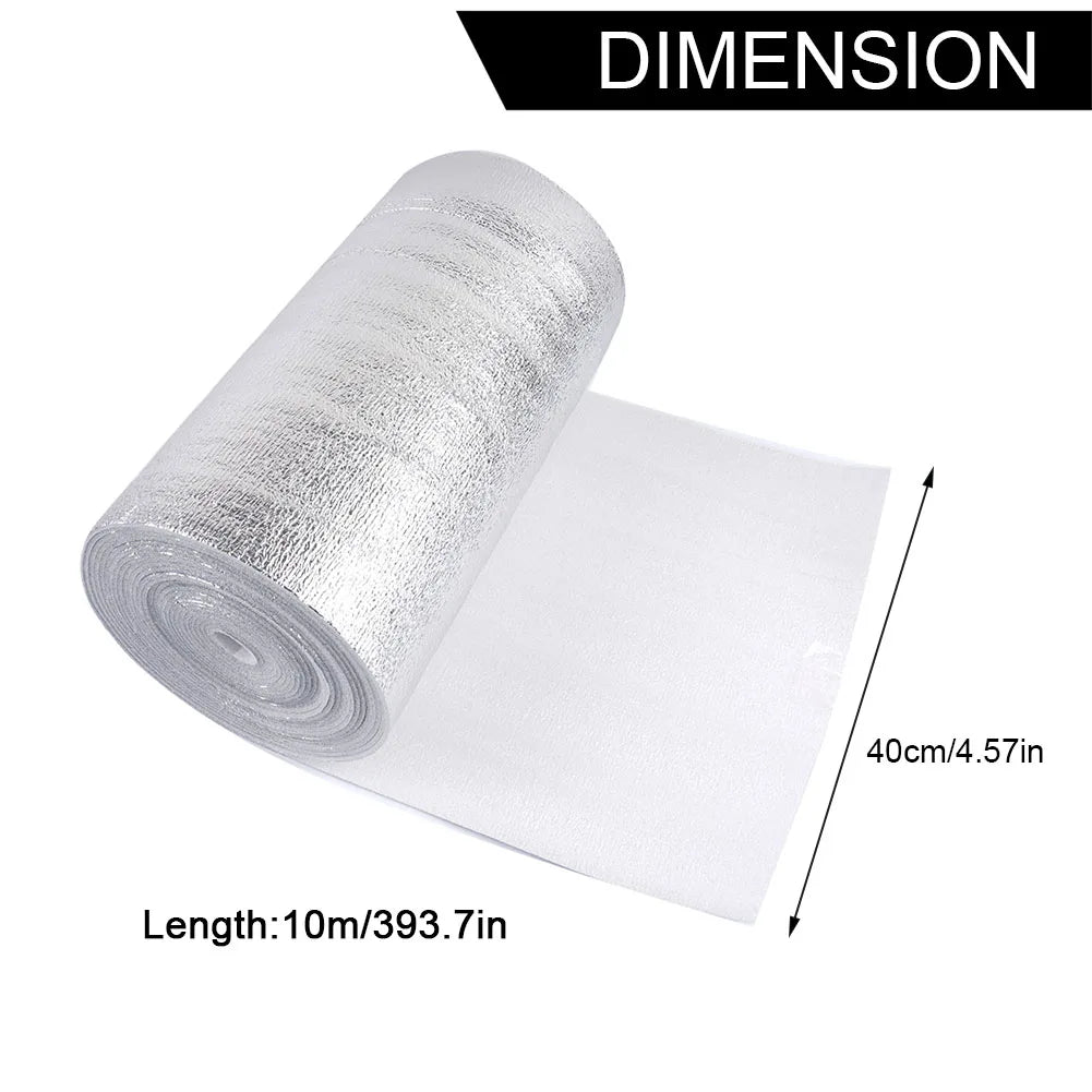 20-50cm 5M Aluminum Foil Thermal Insulation Film Save On Heating Costs Easy To Install And Cut Fit For Various Radiator Models Oasis Select