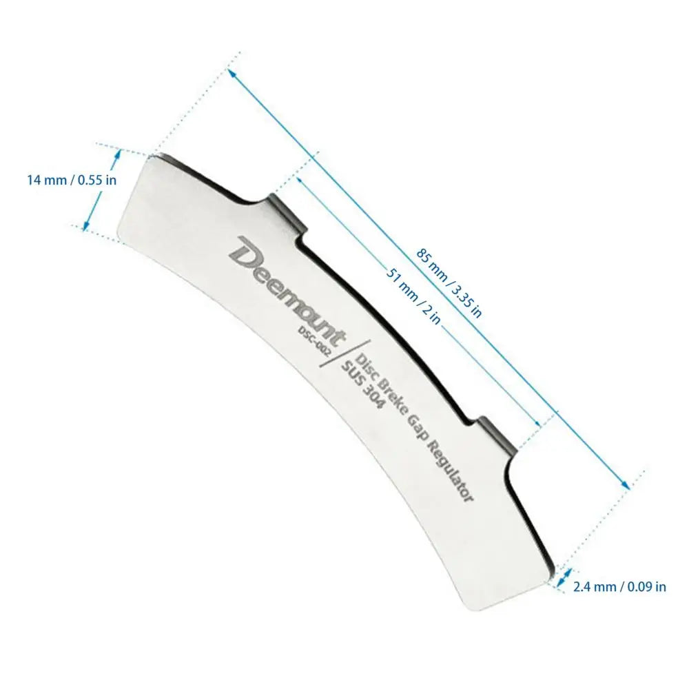 Disc Brake Gap Regulator Bike Brake Pads &Rotor Alignment Tool Disc Brake Alignment Tool Bike Brake Pads Prevent Brake-rotor Rub Oasis Select rectangle