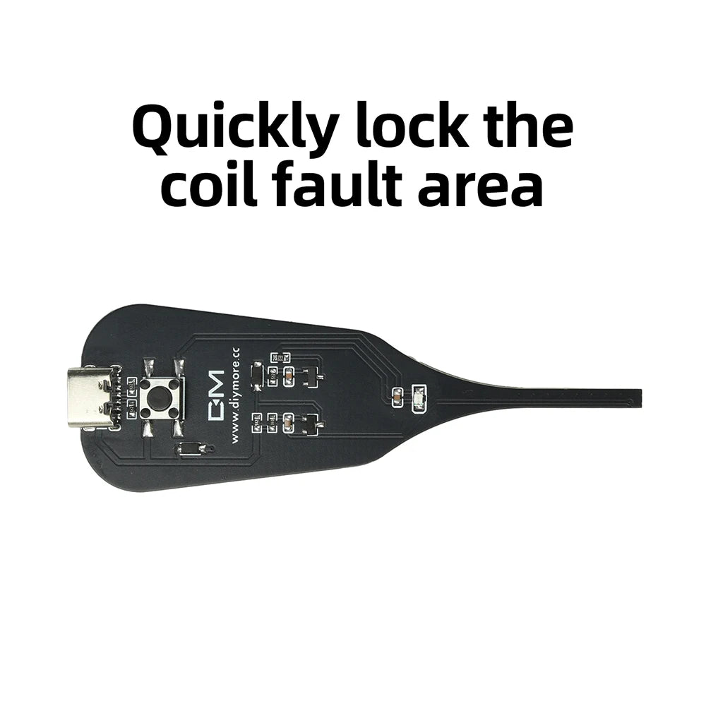 Inductance Tester Motherboard Coil Detector Portable Inductor Meter Quick Fault Troubleshooting Electronic Repair Test Tool Oasis Select