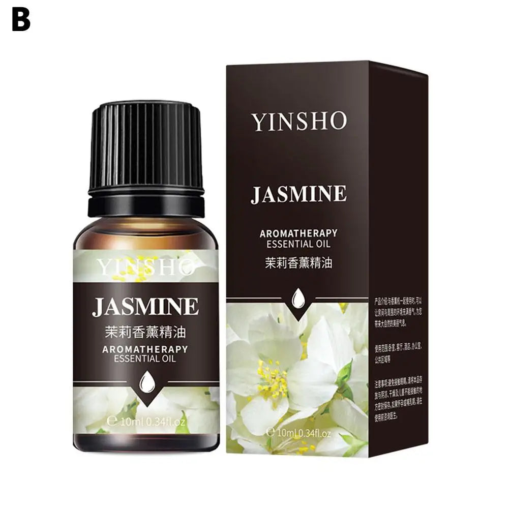 2025 NEW 10ml Essential Oils For Aroma Diffuser AirHumidifier Home Water-soluble Lavender Car Air Fresheners Perfume Refill Oasis Select Jasmine