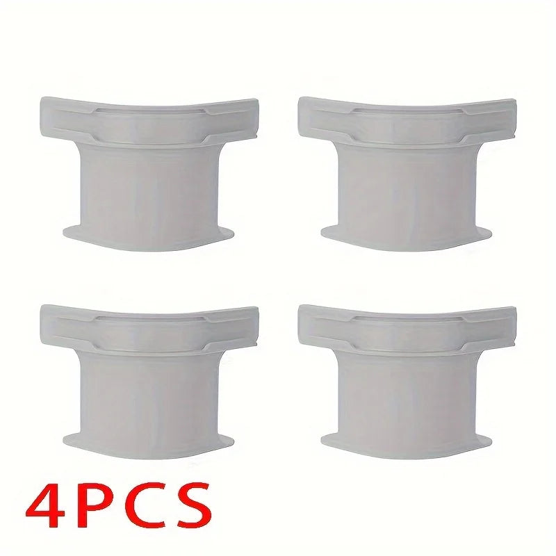 4pcs Heavy-Duty Adjustable Sheet Holders with Non-Slip Grip -for All Mattress Sizes, Easy Install Bed Sheet Fasteners (Gray) Oasis Select