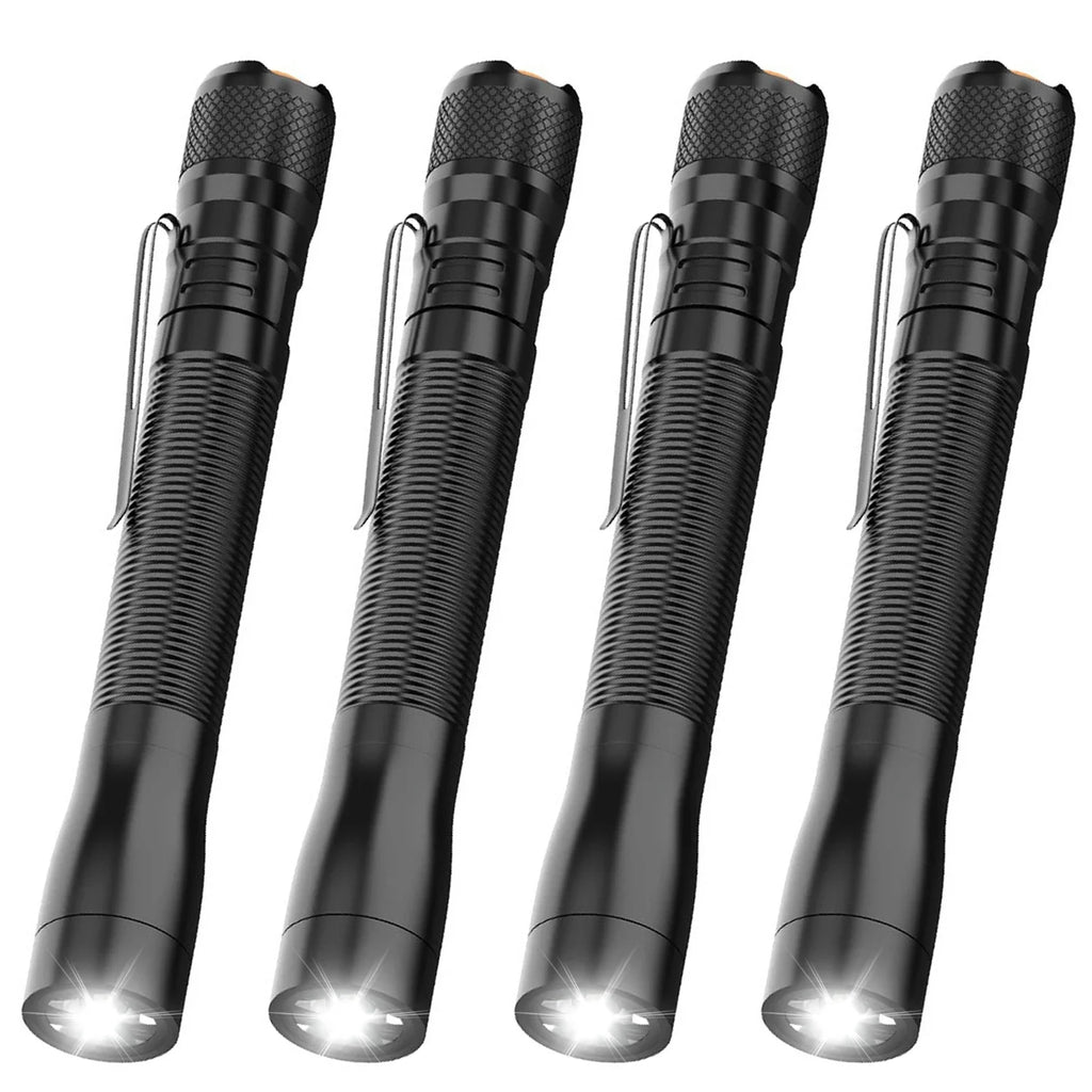 POCKETMAN Mini LED Flashlight | Waterproof, Pen Clip, 600LM