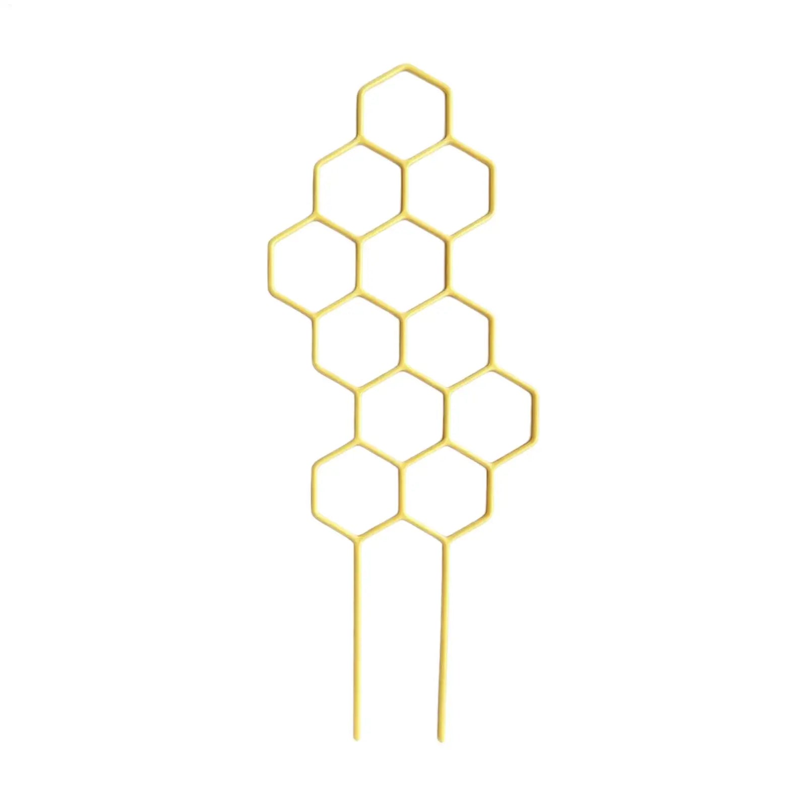1PC Plant Trellis Rustproof Plastic Support for Potted Vines and Flowers Indoor Outdoor Garden Climbing Frame Garden Stakes Oasis Select