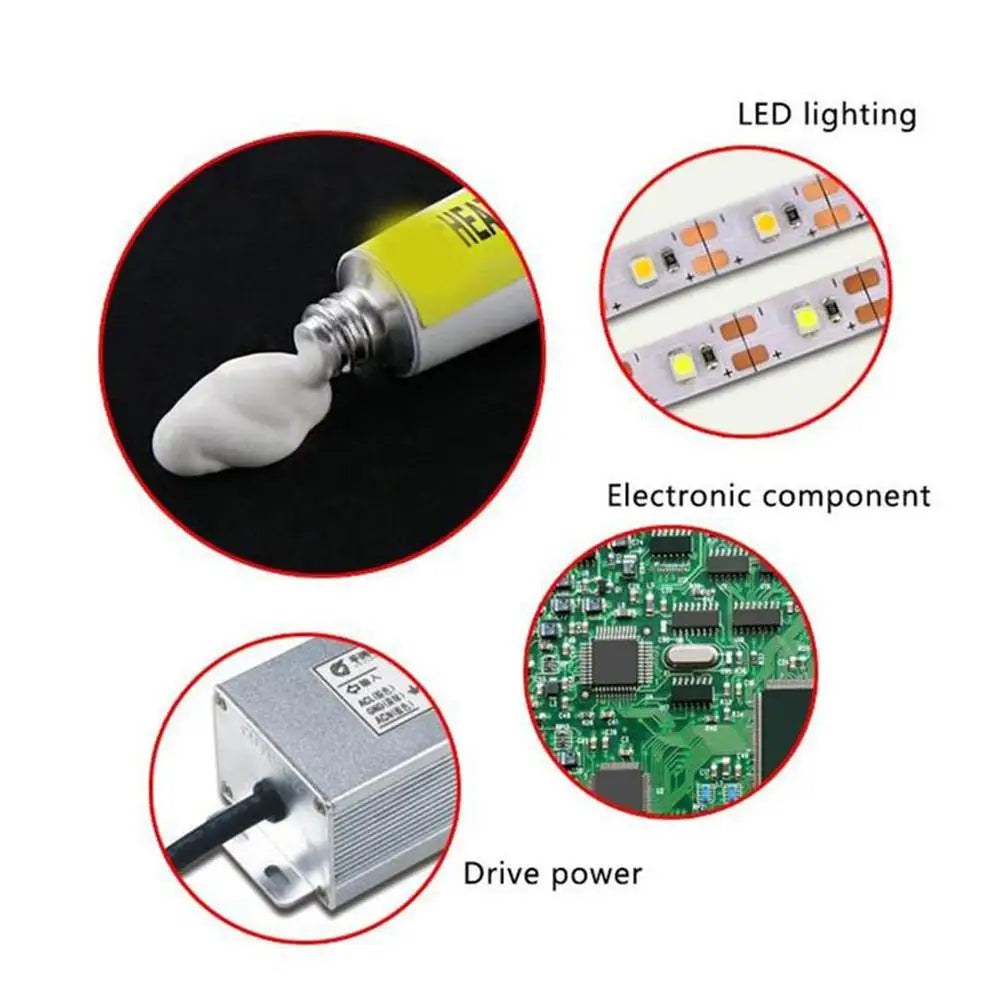 Thermal Heatsink Plaster Paste – CPU GPU LED IC Chip Cooler