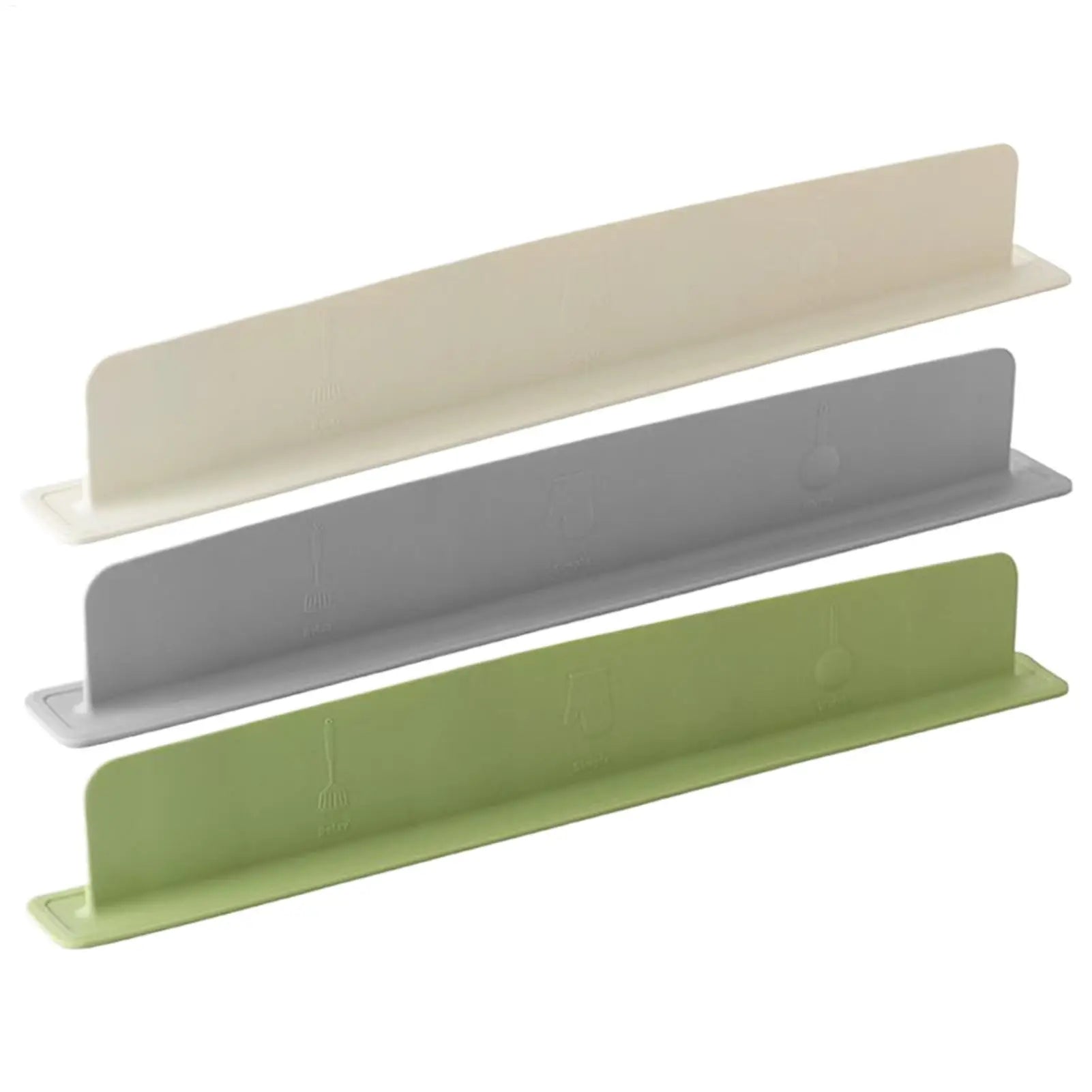 1PC/3PCS Silicone Sink Baffle Splash Guard Protect Cloth From Splashing Water Baffle Splash Protector For Washing Dishes tools Oasis Select