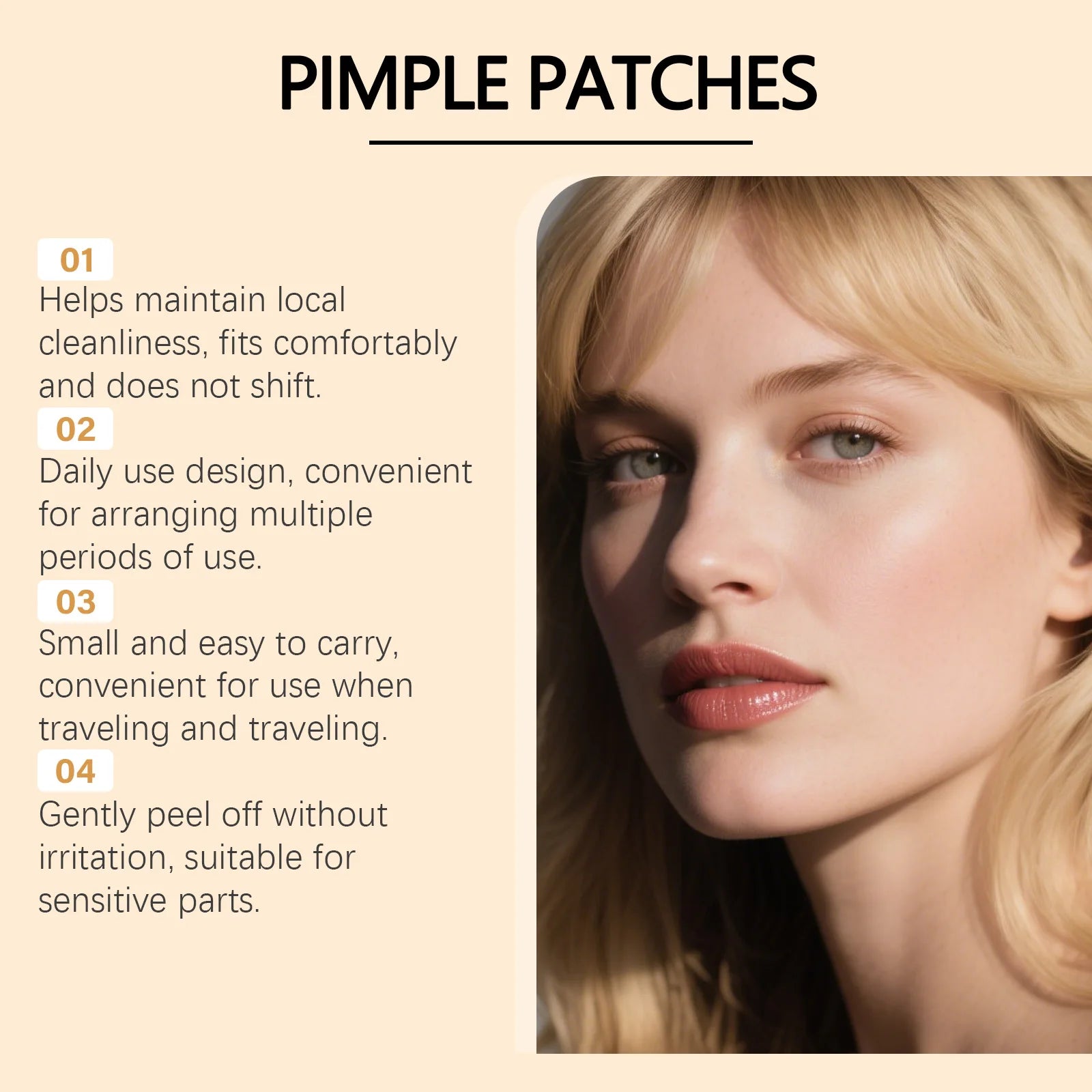 144pcs Cartoon Salicylic Acid Acne Patches Hydrocolloid Pimple Patches Invisible Facial Concealer Acne Patch Soothe Face Skin Oasis Select